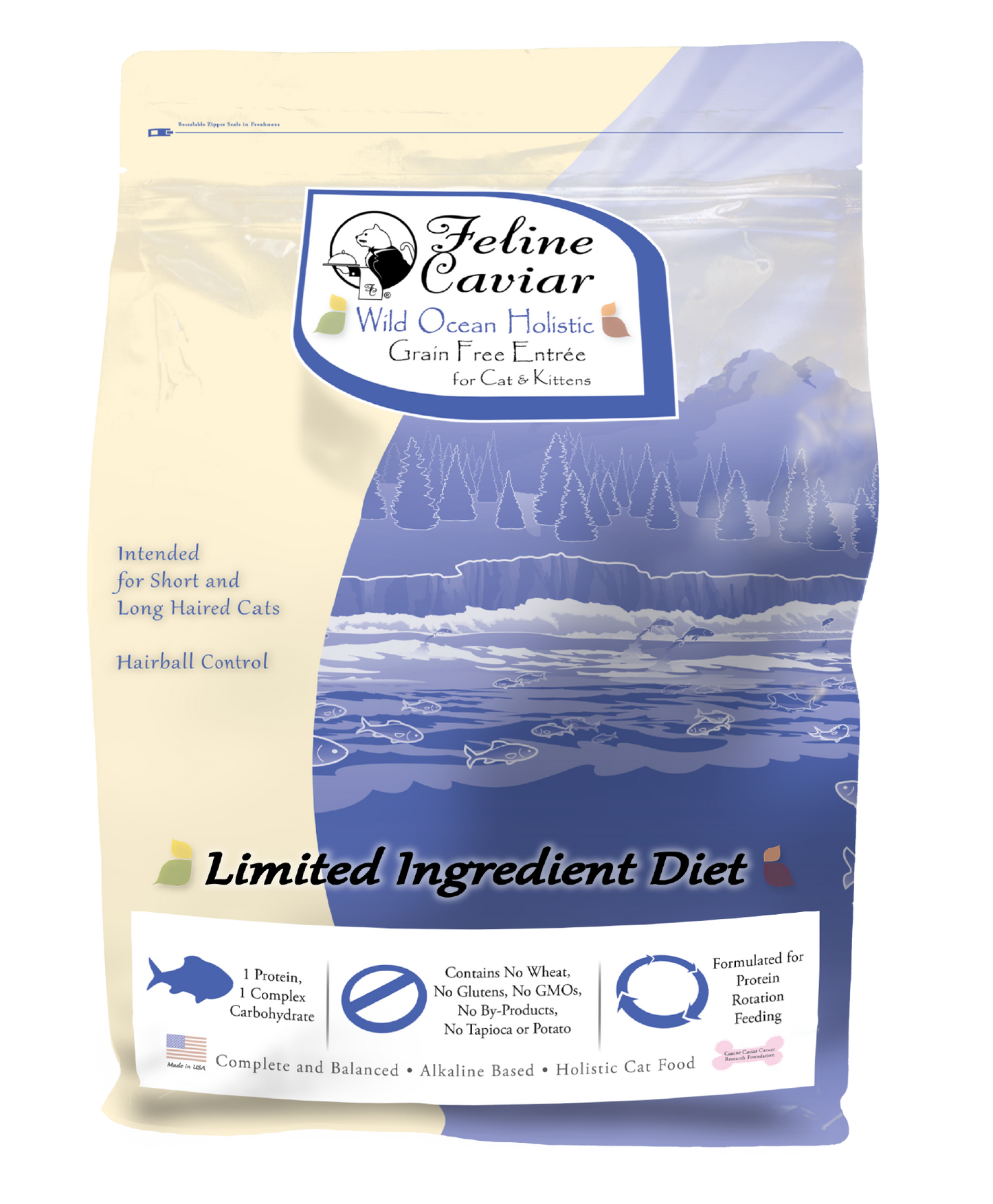 Canine Caviar Wild Ocean Grain Free Cat Entrée