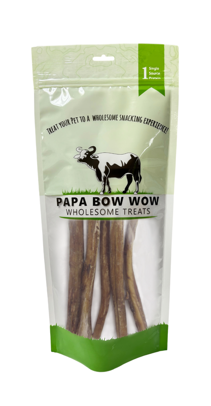 Papa Bow Wow – Water Buffalo Bully Sticks 6"